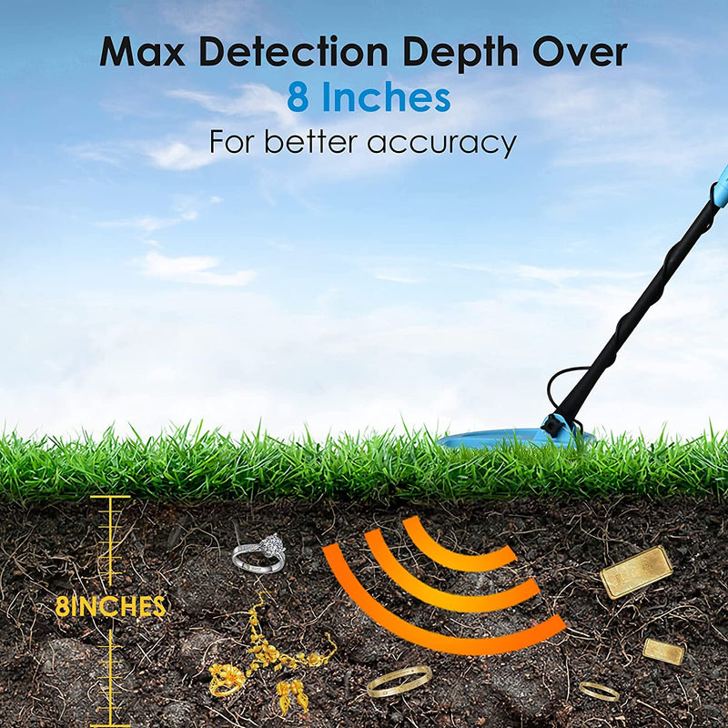 Load image into Gallery viewer, RICOMAX GC1065 Professional Metal Detector LED - rmricomaxdetectors
